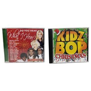 Do You Hear What I Hear? Women of Christmas and Kidz Bop Christmas, CD lot‎ of 2